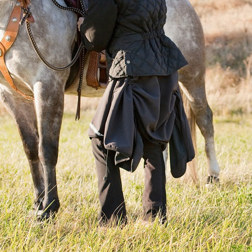 Quarter Sheet Cinched Tacking Up Horse
