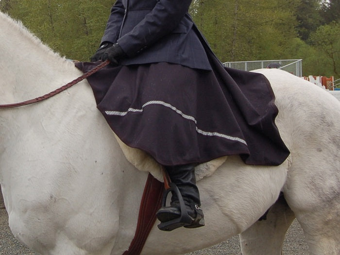 Riding Skirt at English Horse Show